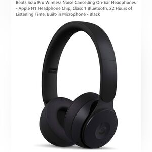 Beats Solo Pro Wireless Noise Cancelling On-Ear Headphones